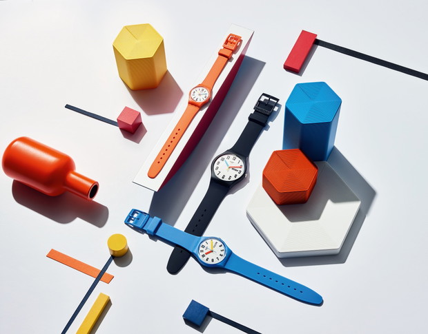 BAU SWATCH, kolekcja zainspirowana Bauhausem
