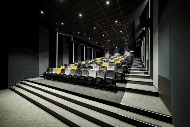 Poznańskie kino MUZA po modernizacji, projekt: TOYA DESIGN