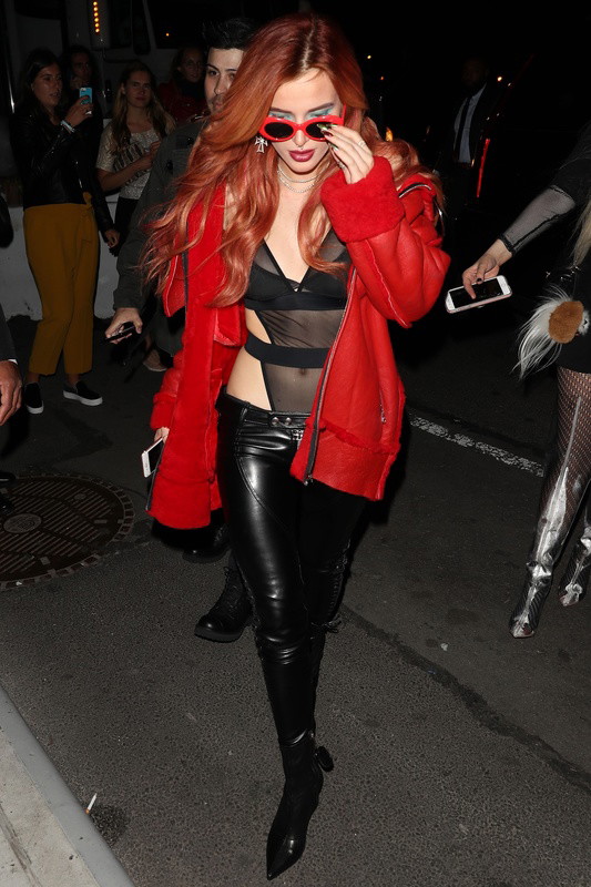 Bella Thorne na New York Fashion Week wiosna-lato 2018
