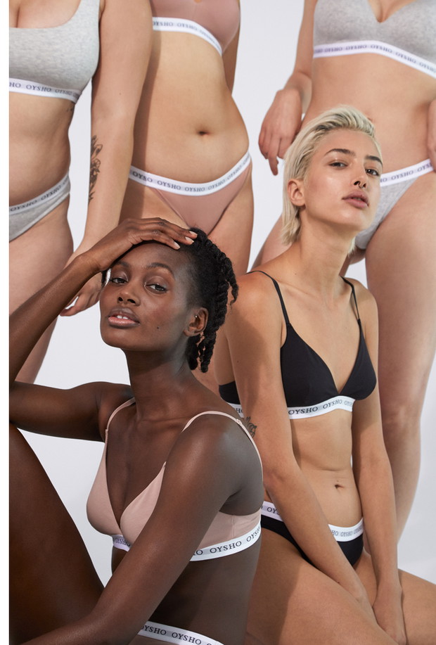 Oysho, kampania bielizny 2019