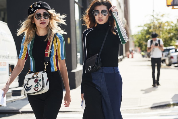 Streetstyle na Nowojorskim Tygodniu Mody SS18