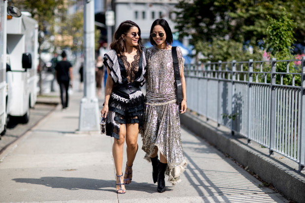 Streetstyle na Nowojorskim Tygodniu Mody SS18