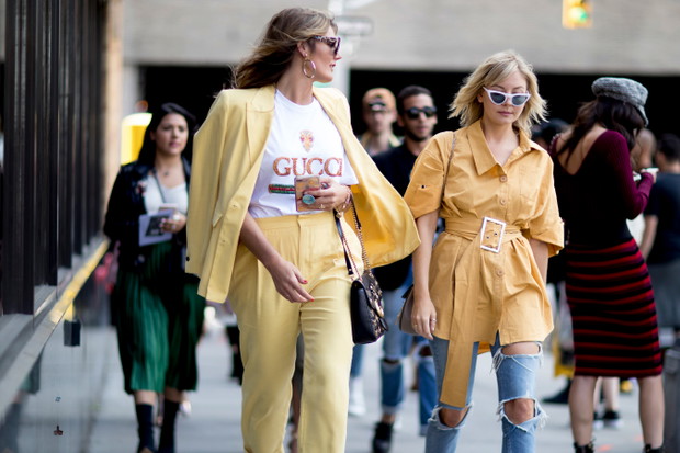 Streetstyle na Nowojorskim Tygodniu Mody SS18