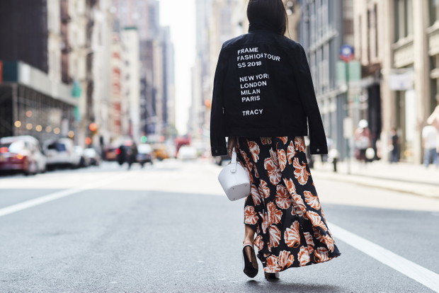 Streetstyle na Nowojorskim Tygodniu Mody SS18