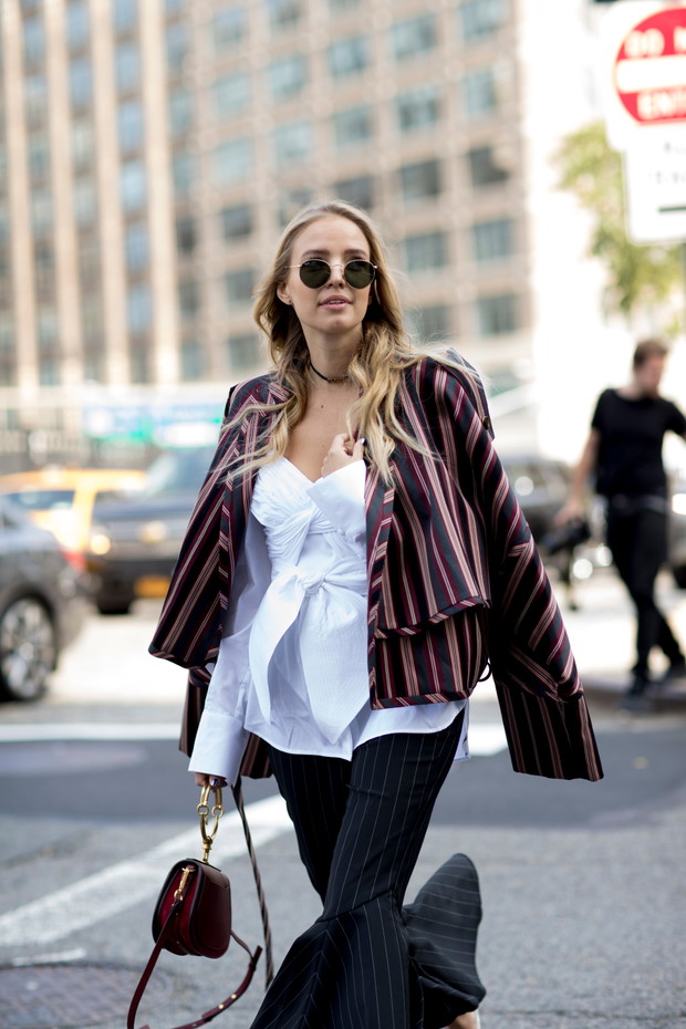 Streetstyle na Nowojorskim Tygodniu Mody SS18