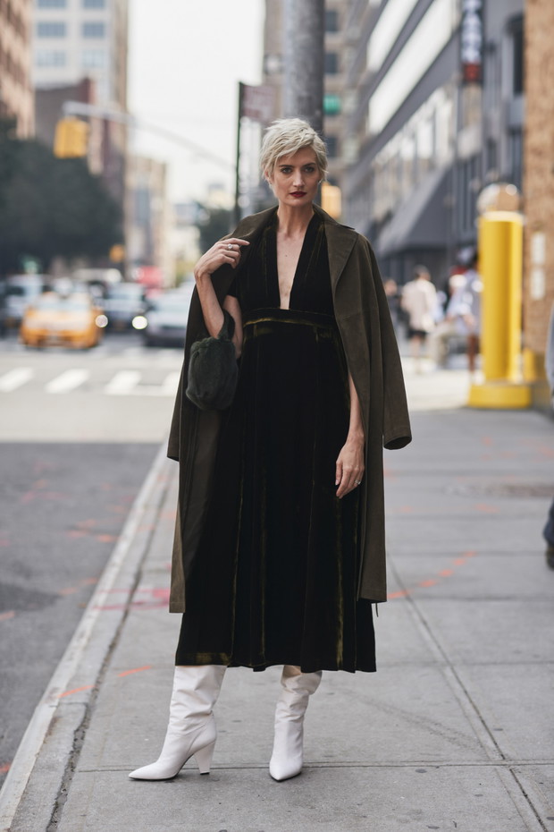 Streetstyle z Tygodnia Mody w Nowym Jorku