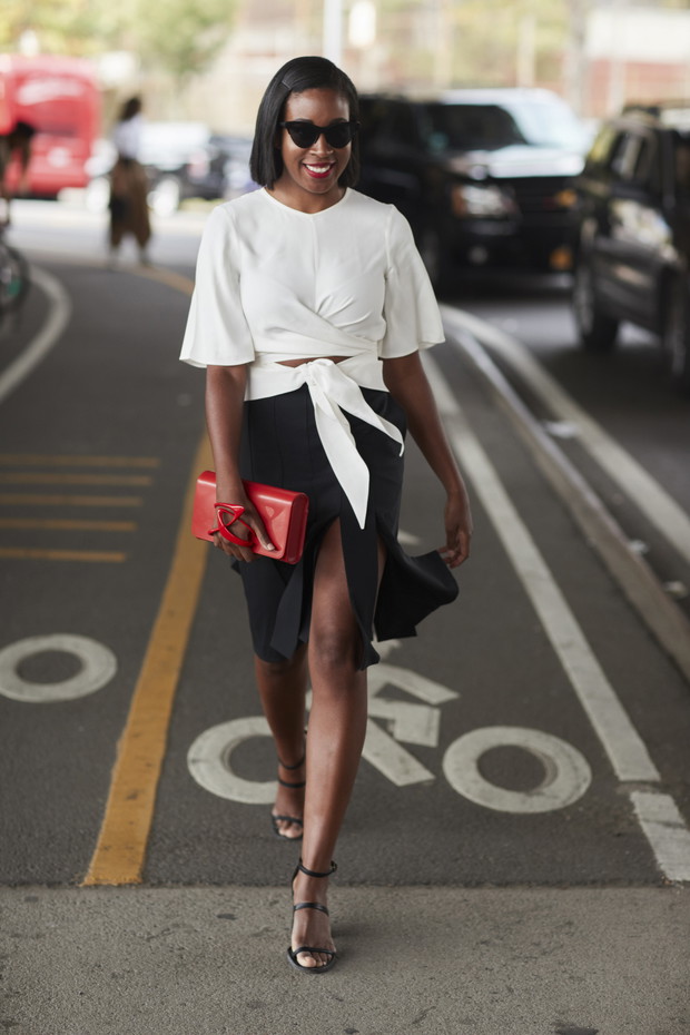 Streetstyle z Tygodnia Mody w Nowym Jorku