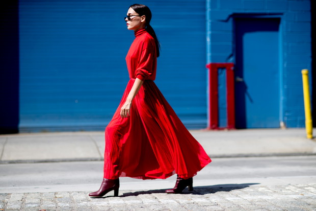 Zdjęcia street fashion NY Fashion Week AW17