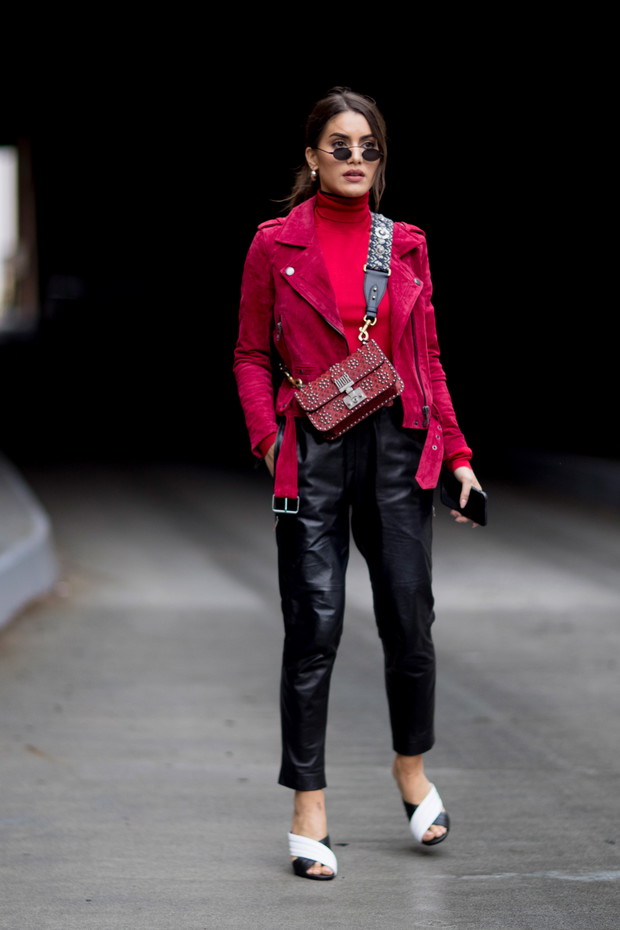 Zdjęcia street fashion NY Fashion Week AW17