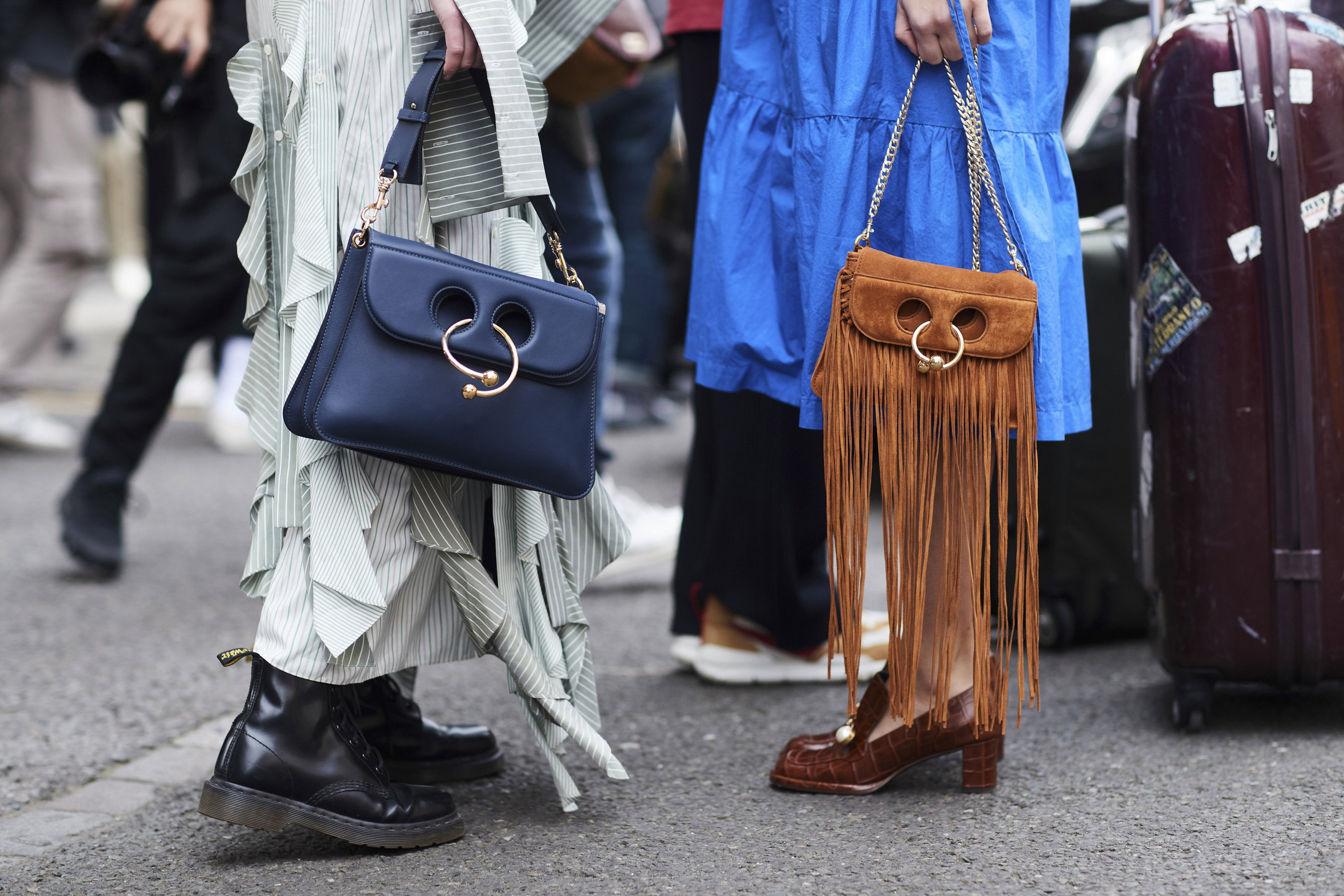 Street fashion: dodatki gości na Londyńskim Tygodniu Mody