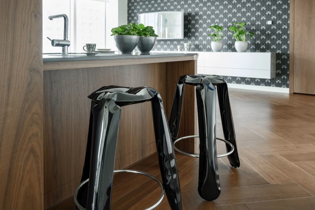 Apartament GLACE na 29 piętrze ZŁOTEJ 44, projekt: Studio AKSONOMETRIA