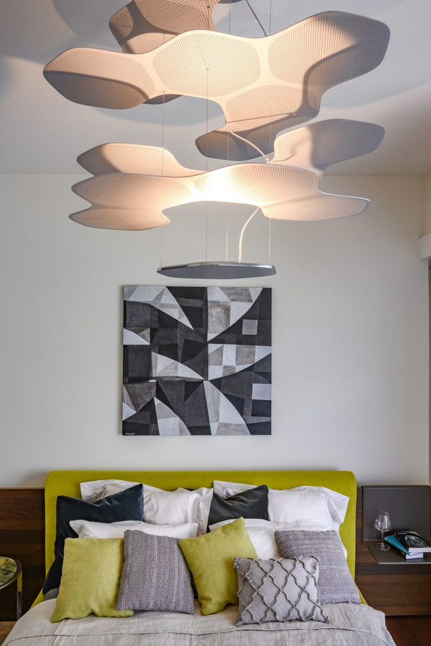 Apartament GLACE na 29 piętrze ZŁOTEJ 44, projekt: Studio AKSONOMETRIA