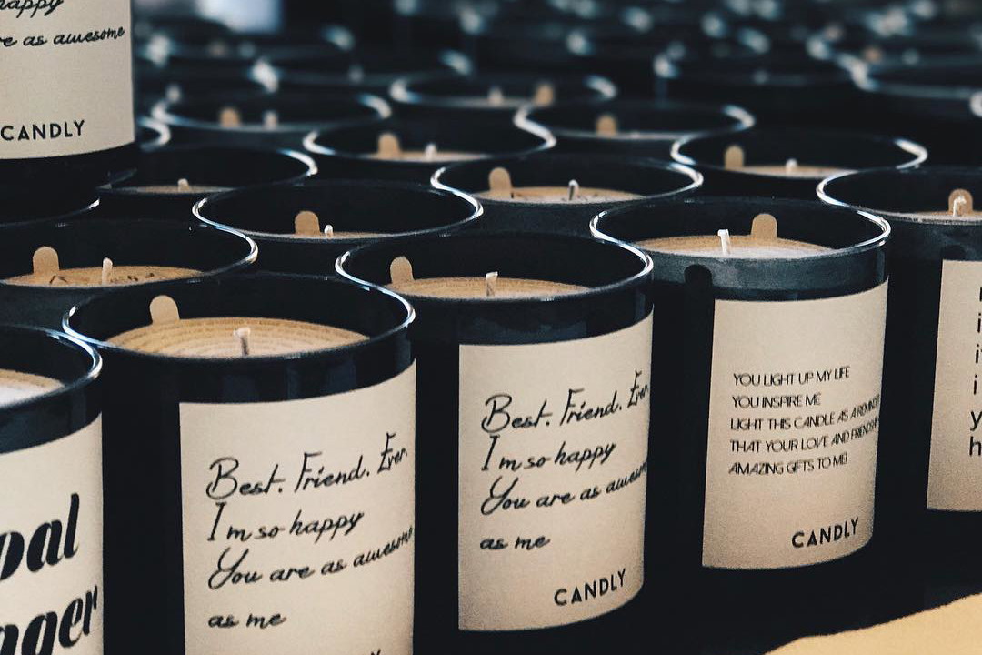 Świece Candly, fot. @candlyandco