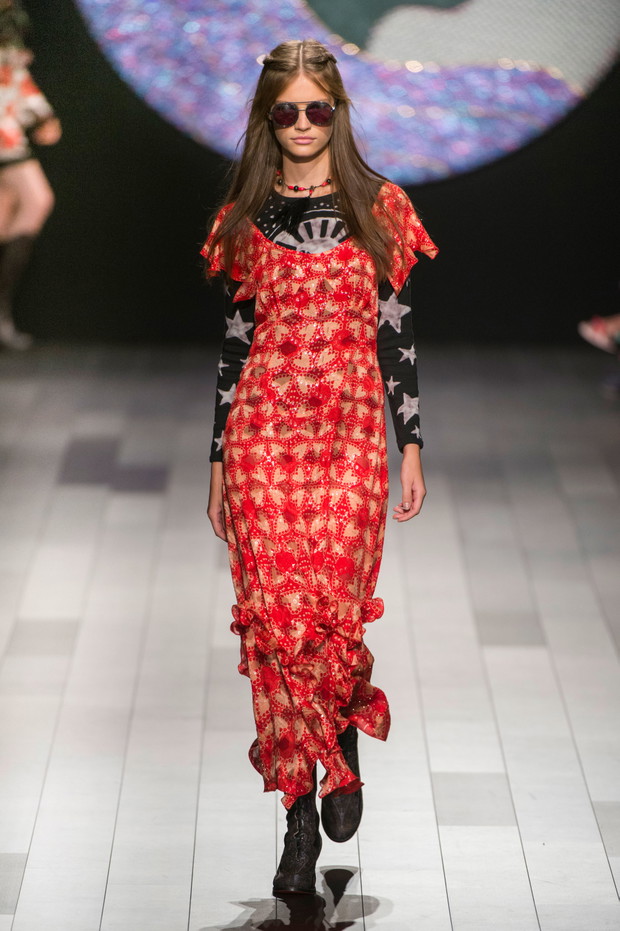 Pokaz Anna Sui SS18