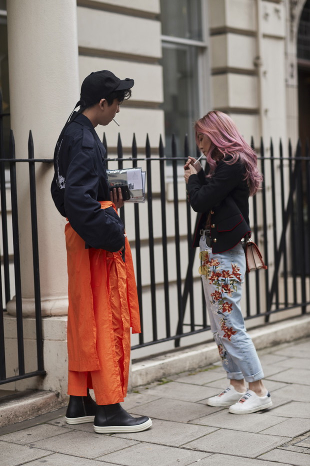 Street style: London Fashion Week SS18