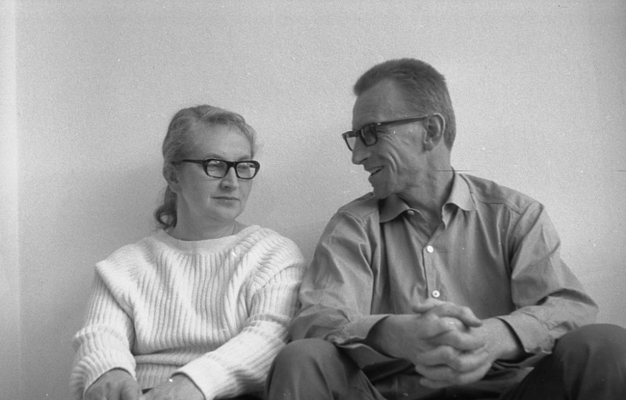 Oskar i Zofia Hansenowie. Dzięki uprzejmości Fundacji Zofii i Oskara Hansen.