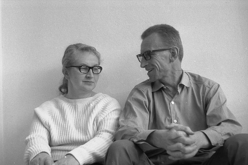 Oskar i Zofia Hansenowie. Dzięki uprzejmości Fundacji Zofii i Oskara Hansen.