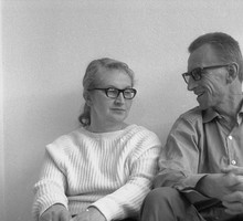 Oskar i Zofia Hansenowie. Dzięki uprzejmości Fundacji Zofii i Oskara Hansen.