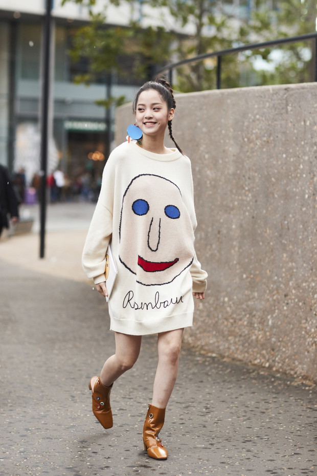 Street style London Fashion Week SS18