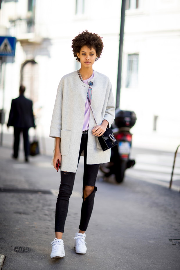 Street style Milan Fashion Week SS18