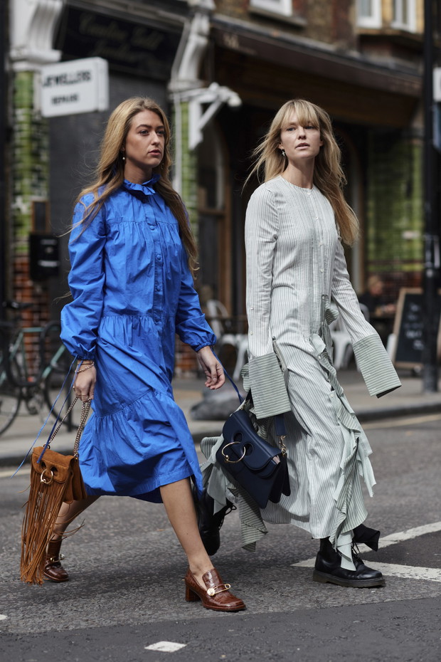 Zdjęcia street fashion z Londyńskiego Tygodnia Mody SS18