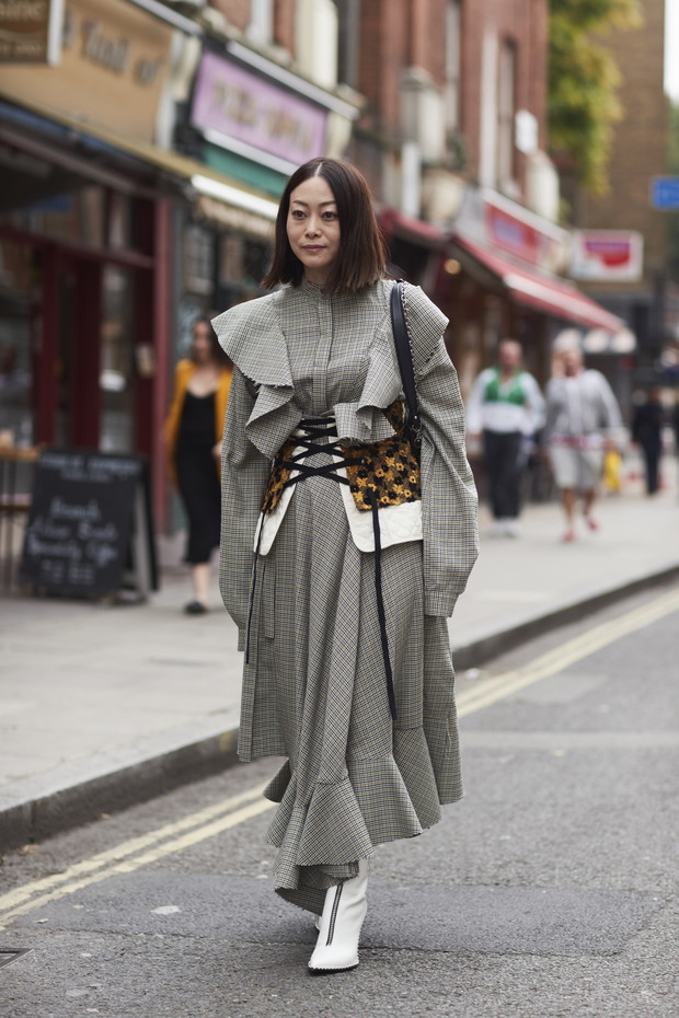 Zdjęcia street fashion z Londyńskiego Tygodnia Mody SS18
