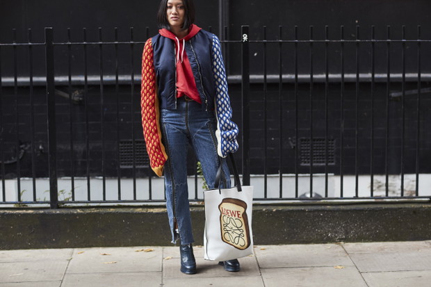 Zdjęcia street fashion z Londyńskiego Tygodnia Mody SS18