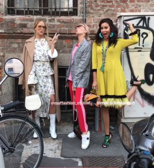 Jessica Mercedes, Maffashion, Macademian Girl w Mediolanie