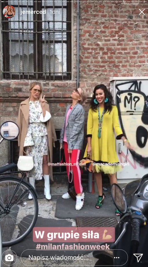 Jessica Mercedes, Maffashion, Macademian Girl w Mediolanie