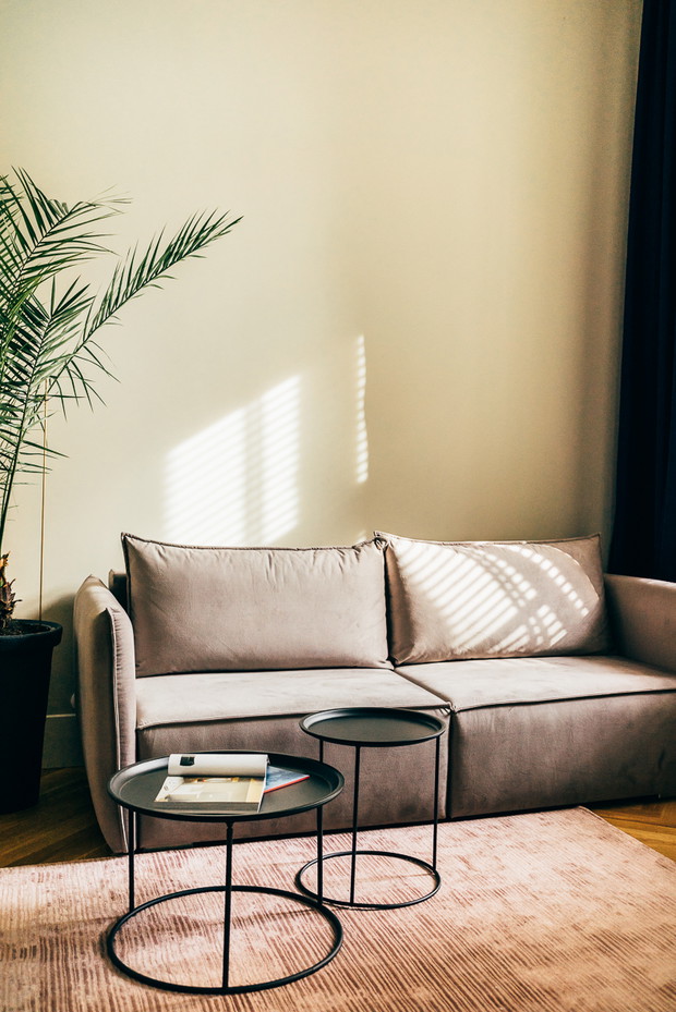 Wnętrze tygodnia: Warszawa - eleganckie 40 m2 w starej kamienicy