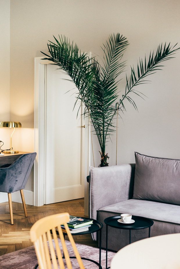 Wnętrze tygodnia: Warszawa - eleganckie 40 m2 w starej kamienicy