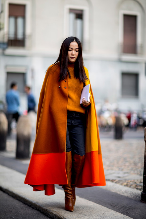 Zdjęcia street style Milan Fashion Week SS18