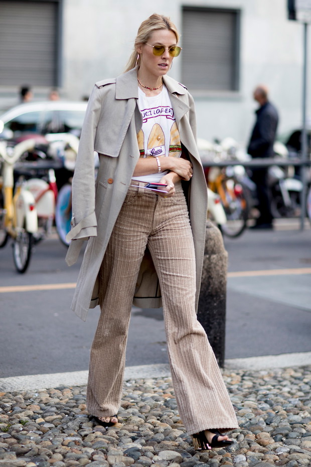 Zdjęcia street style Milan Fashion Week SS18