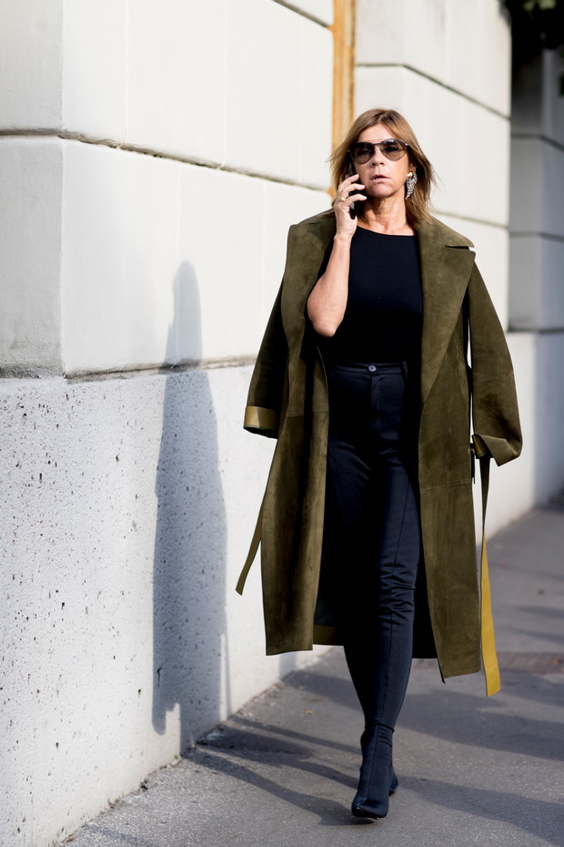 Zdjęcia street style Milan Fashion Week SS18