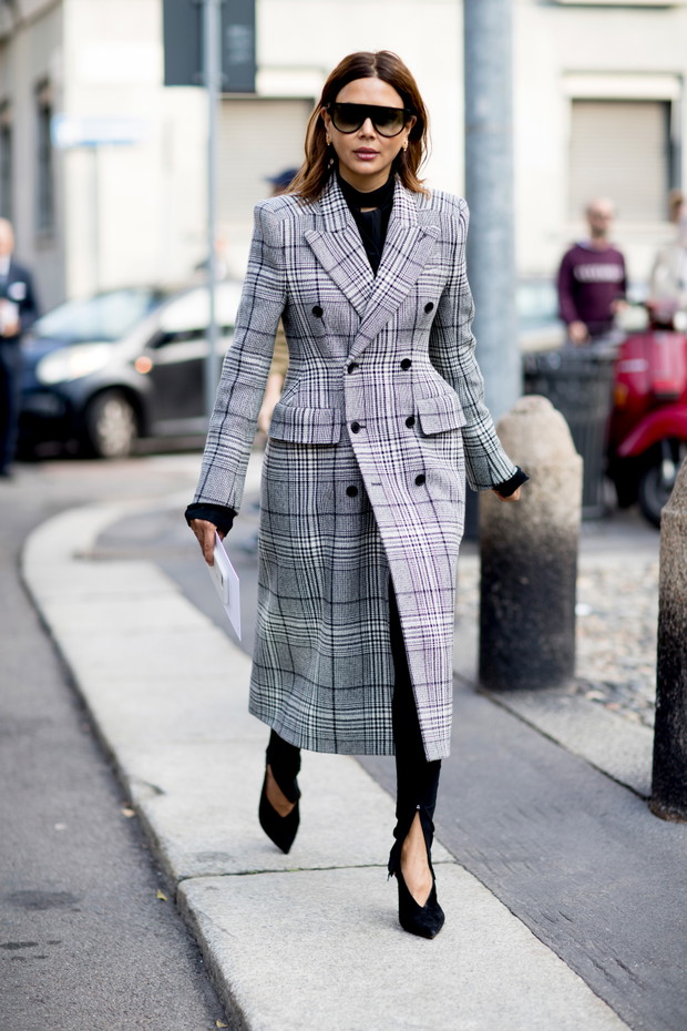 Zdjęcia street style Milan Fashion Week SS18