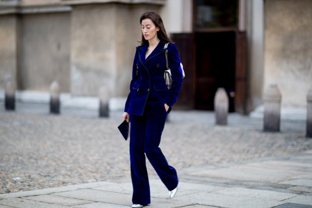 Zdjęcia street style Milan Fashion Week SS18