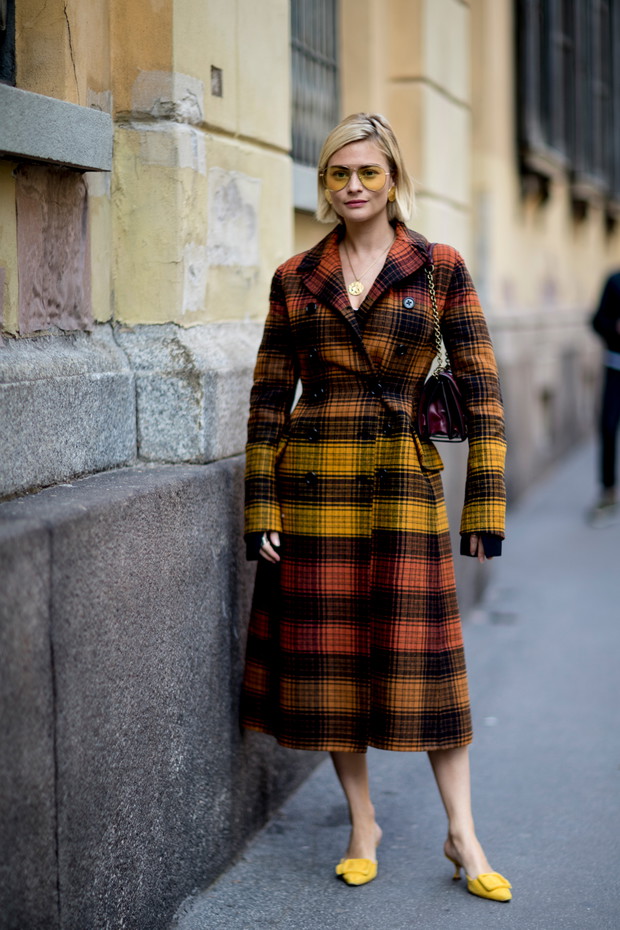 Zdjęcia street style Milan Fashion Week SS18