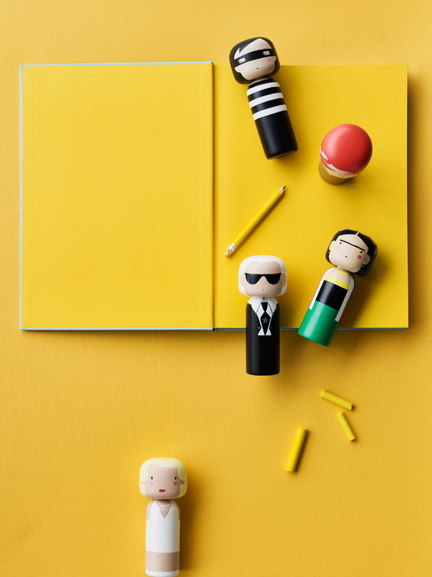 Kokeshi od Lucie Kaas, Złodziej, Karl, Frida i Marilyn