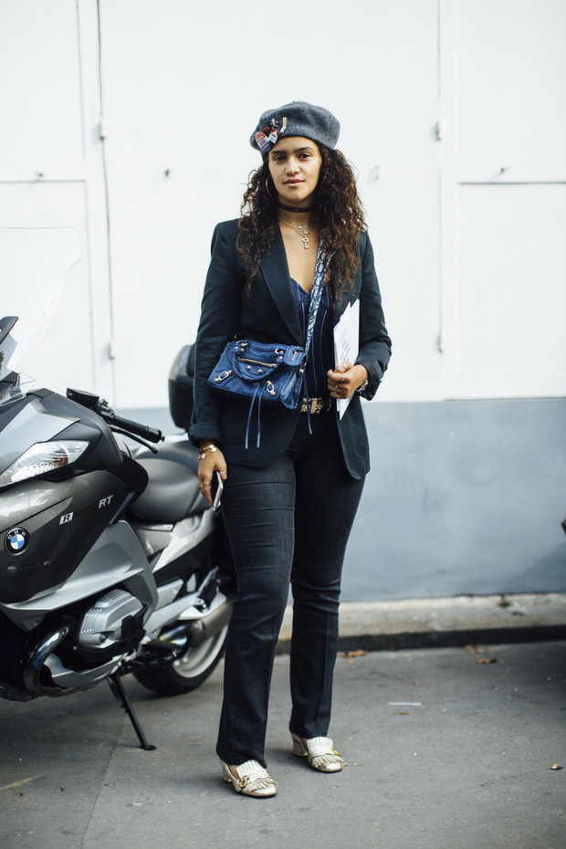 Street style Paris Fashion Week SS18
