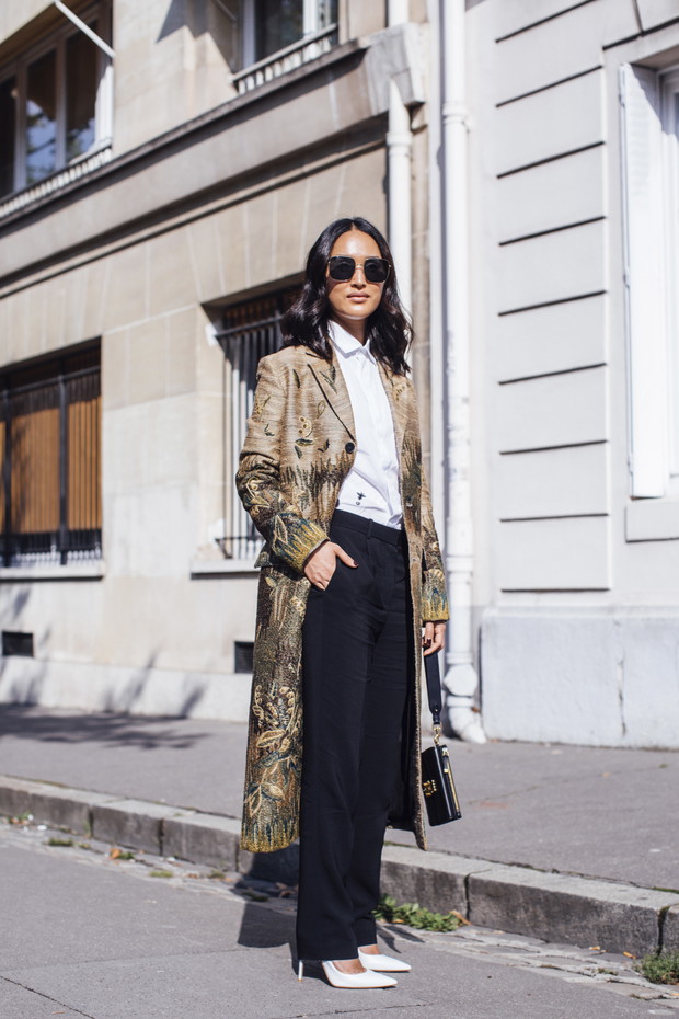 Street style Paris Fashion Week SS18