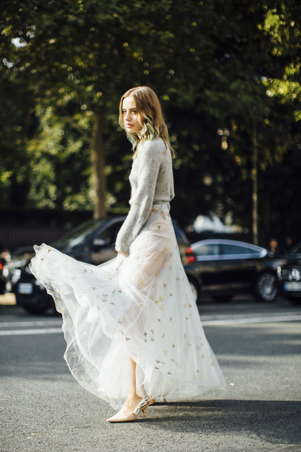 Street style Paris Fashion Week SS18