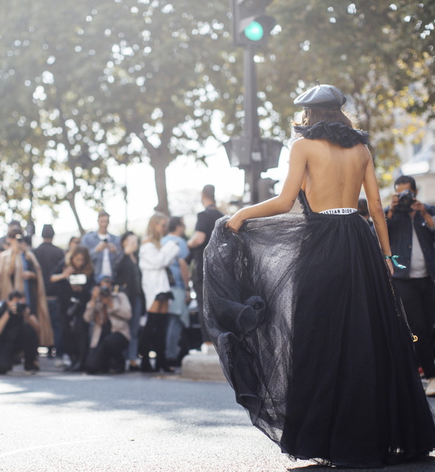 Street style Paris Fashion Week SS18