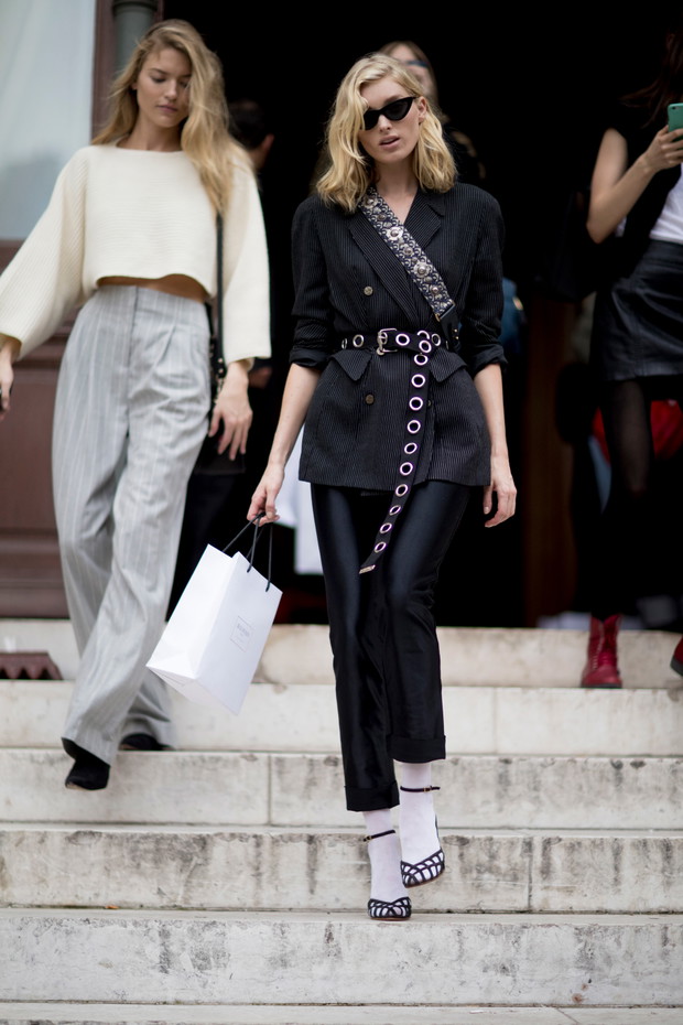 Stylizacje gości na Paryskim Tygodniu Mody SS18