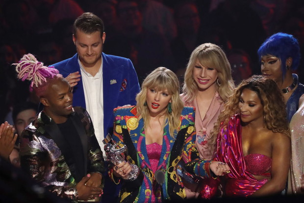 Taylor Swift na MTV VMA 2019.