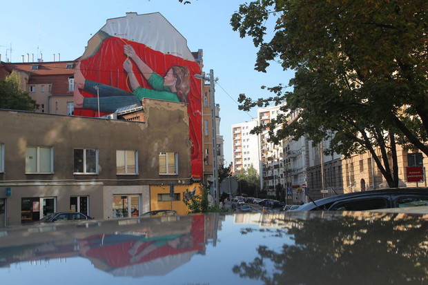Mural Maupal w Poznaniu