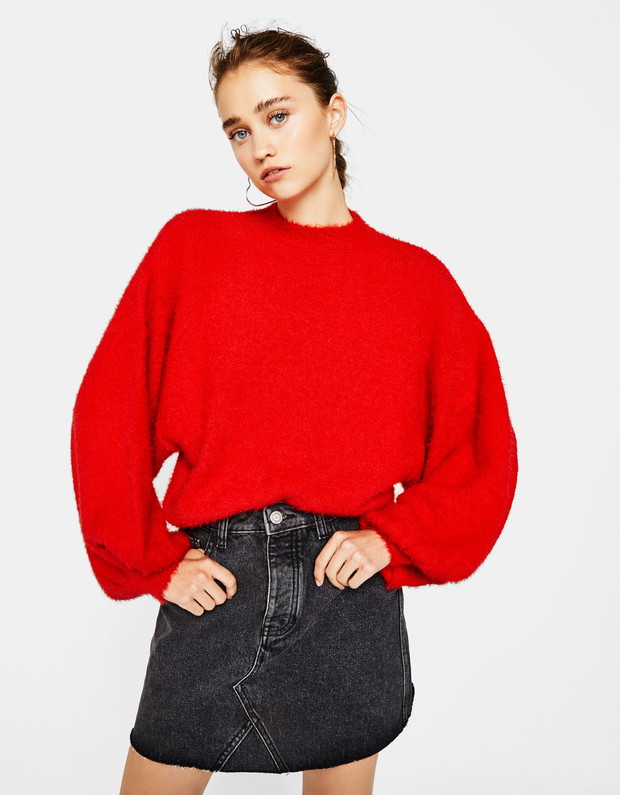 Czerwony sweter, 99zł