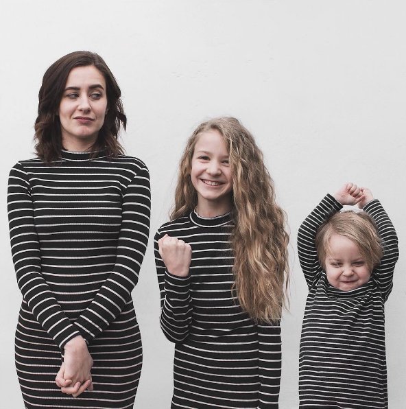 #allthatisthree, czyli wspólne zdjęcia matki z córkami hit na insta!
