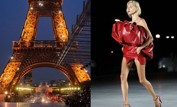 Pokaz Saint Laurent wiosna-lato 2018