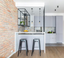 Mieszkanie z industrialnymi akcentami, projekt: Decoroom