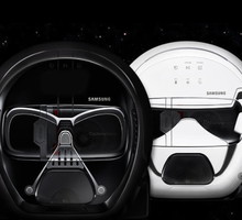 Odkurzacze Samsug, Darth Vader i Stormtrooper